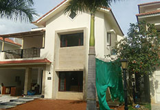 Adarsh Palm Retreat Villas Construction