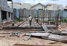 Adarsh Palm Retreat Villas Construction