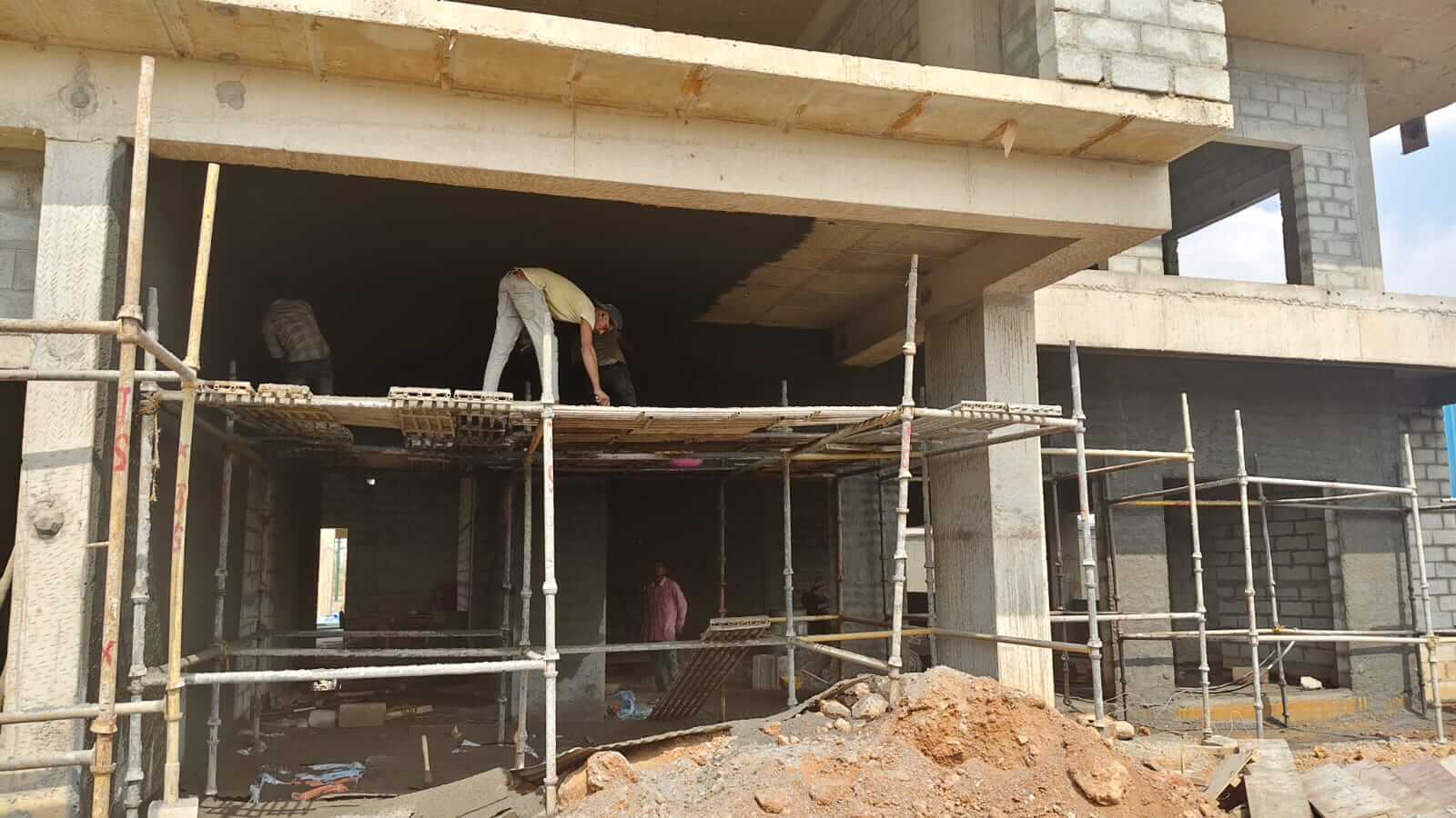 Plastering