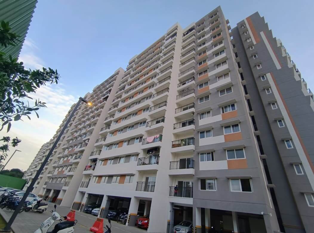 Block 01 C & D North View