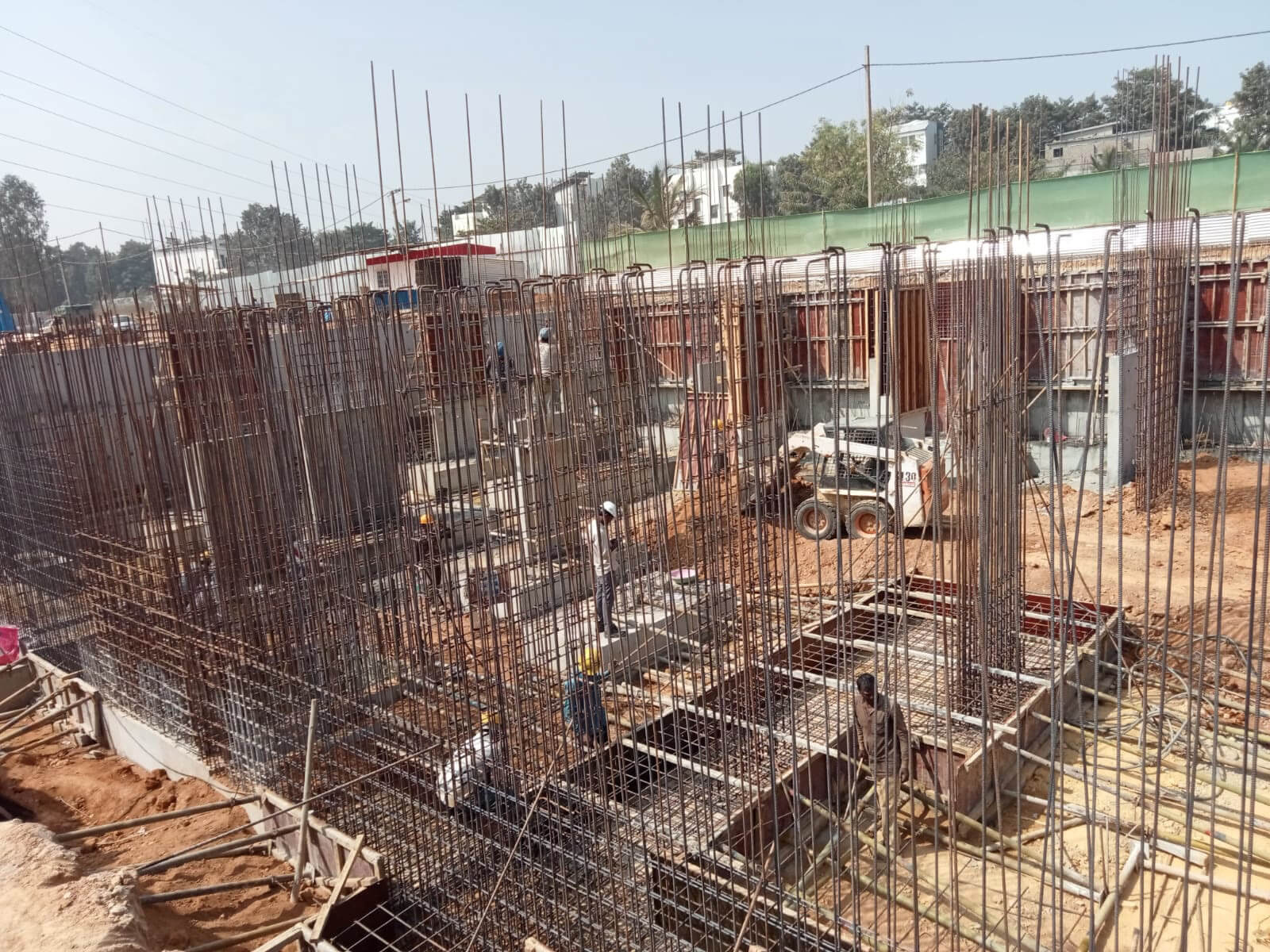 Tower 02 Foundation Work In Progress On 31.01.26