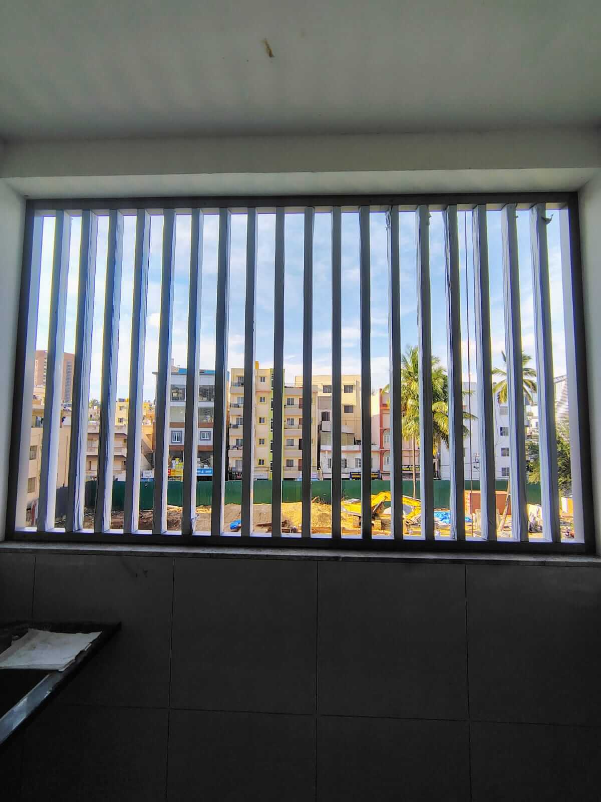 Utility Louvers Fixing Work