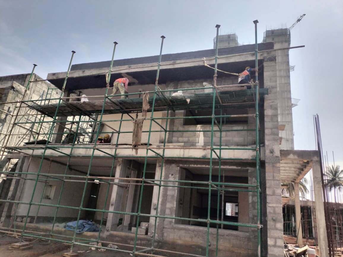 Villa 130 Plastering